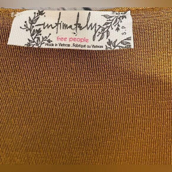 Free People Intimates Long Sleeve Plunge Turnt Bodysuit S - Picture 5 of 9